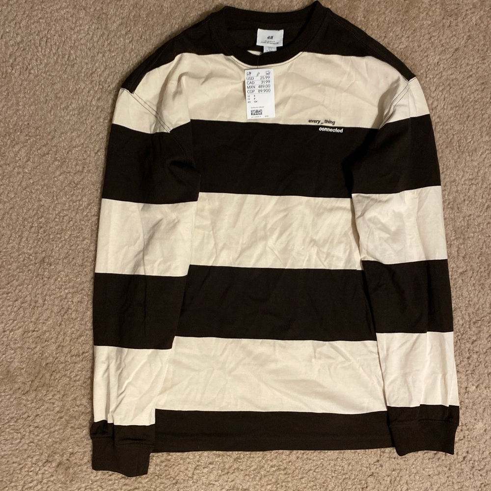 black and tan long sleeve